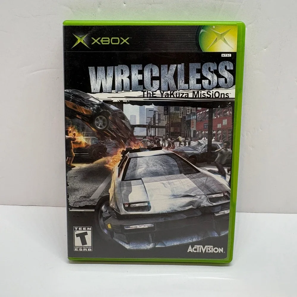CIB Video Game Wreckless The Yakuza Missions Xbox Activision